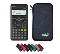 Casio fx-570ES Plus 2nd Edition con Funda Protectora WYNGS Azul - Calculadora Científica - Paquete Básico