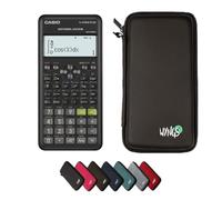 Casio fx-570ES Plus 2nd Edition con Funda Protectora WYNGS Negro - Calculadora Científica - Paquete Básico