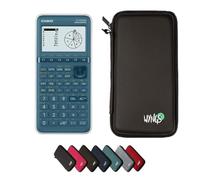 Casio fx-7400GIII con Funda Protectora WYNGS Negro - Calculadora Gráfica - Paquete Básico
