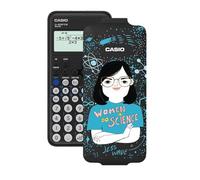 Casio FX-82SP CW - Calculadora Científica, con Jess Wade ilustrada por Coco Escribano, Recomendada para el Curriculum Español y Portugués, 5 Idiomas, más de 300 Funciones, Color Gris Oscuro