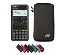 Casio fx-85ES Plus 2nd Edition con Funda Protectora WYNGS Gris Oscuro - Calculadora Científica - Paquete Básico