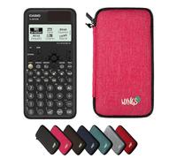 Casio fx-991CW ClassWiz con Funda Protectora WYNGS Rosa - Calculadora Científica - Paquete Básico