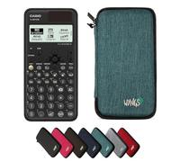 Casio fx-991CW ClassWiz con Funda Protectora WYNGS Turquesa - Calculadora Científica - Paquete Básico
