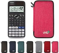 Casio fx-991DE X Classwiz con Funda Protectora WYNGS Rosa - Calculadora Científica - Paquete Básico (Alemán)