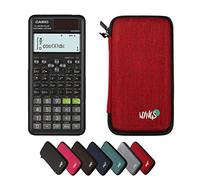 Casio fx-991ES Plus 2nd Edition con Funda Protectora WYNGS Rojo - Calculadora Científica - Paquete Básico