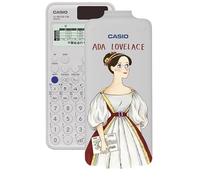 Casio FX-991SP CW, Calculadora Científica con Ada Lovelace ilustrada por Juliabe, Recomendada para el Currículum Español y Portugués, 5 Idiomas, más de 560 Funciones, Solar, Color Blanco