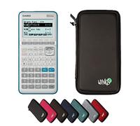 Casio Graph 35+E II con Funda Protectora WYNGS Negro - Calculadora Gráfica - Paquete Básico (Francés)