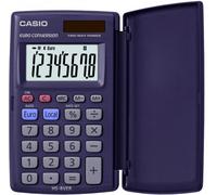 Casio hs-8ver calculadora bolsillo calculadora básica azul