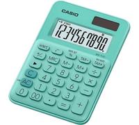 Casio Mini Calculadora de Escritorio MS7UC-GN 10 Dígitos Verde Pastel 12085.519.4 mm