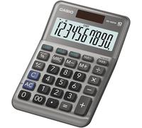 Casio Calculadora de escritorio MS-100FM básica gris