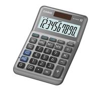 Casio ms-100fm calculadora escritorio calculadora básica gris