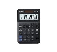 Casio MS-10F - Calculadora de Escritorio, 10,1 x 2,7 x 14,8 cm, Color Negro