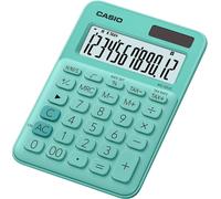 Casio Calculadora MS-20UC-GN – Básica, 2.3 x 10.5 x 14.95 cm, verde