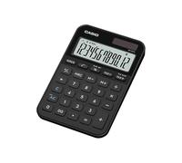 Casio Calculadora de escritorio MS-20YC, pequeña, con cálculo de tiempo — Negro