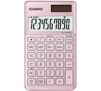CASIO SL-1000SC-PK - Calculadora, 0.9 x 7.1 x 12 cm, color rosa