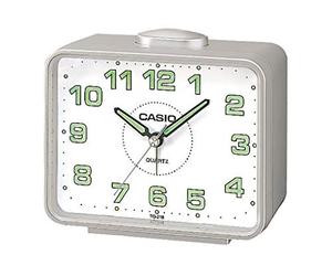 Casio TQ-218-8EF - Reloj despertador analógico de cuarzo, Alarma con repetición