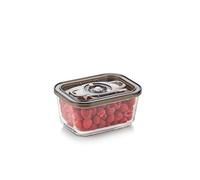 Caso VacuBoxx Eco M - Recipiente de vacío de 800 ml envasadores al vacío y Vacu OneTouch | apto para lavavajillas, sin BPA, recipiente de vidrio