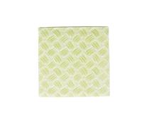 Caspari Basketry - Servilletas de lino de papel verde musgo, 12 por paquete