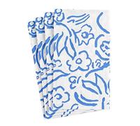 Caspari Matisse - Servilletas de papel para invitados, color azul, 15 unidades por paquete
