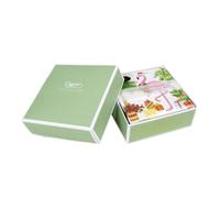 Caspari Servilletas de papel de flamencos navideños, 40 por caja