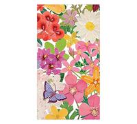 Caspari Servilletas de papel para invitados con diseño floral, 15 unidades por paquete