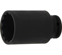 Casquillo corto de impacto 46 mm - 1/2'' - 12 lados