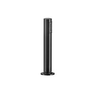 Casquillo de ducha Gessi Inciso+, teleducha extraíble anticalcárea y flexo de ducha metálico sin muelle de retorno, 58137735, Color: Bronce cálido PVD