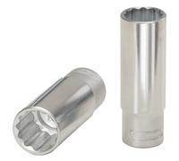 Casquillo Largo 12 Caras ULTIMATE® 1/2'', 14 Mm