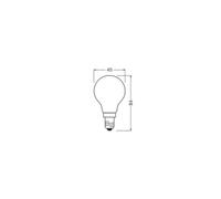 Casquillos LED Classic P 40 Filamento P 3.4W 827 E 4099854468377