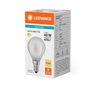 Casquillos LED Classic P 40 Filamento V 4.2W 830 E 4099854482205