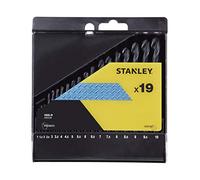 Stanley Juego de brocas para metal STA56025-QZ – 19 piezas HSS-R en cassette