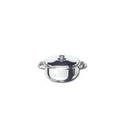 Castey - Cacerola con Tapa 32 cm 11 L, 18/10 Acero Inoxidable Cacerola con Tapa