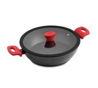 CASTEY RED - Cacerola baja100% aluminio reciclado
