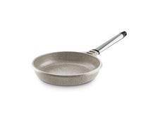 Castey - Sartén Stone Ceramic 16 cm, Acabado Gris, Mango Desmontable de Acero Inoxidable, Aluminio Fundido, Antiadherente Cerámico Durion PFAS Free, Full Induction, Apta para Todas las Cocinas