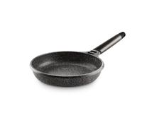 Castey - Sartén Stone Ceramic 20 cm, Acabado Negro, Mango Desmontable Gris Antracita, Aluminio Fundido, Antiadherente Cerámico Durion PFAS Free, Full Induction, Apta para Todas las Cocinas