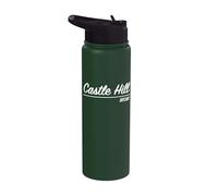 Castle Hill Ave Bronx New York NYC - Escritura retro Stainless Steel Insulated Water Bottle