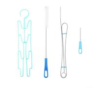 Caswynlife Kit de limpieza de vejiga de hidratación con cepillo de acero inoxidable, para bolsas de agua, tubos y válvulas - Limpiador de engranajes para exteriores de 4 piezas