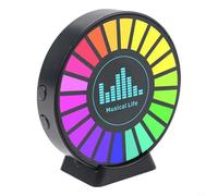 Caswynlife Sensor de vibración y ruido de la luz de la recogida del RGB para las cajas del espíritu, detector de sonido controlado por voz con la luz para las investigaciones EVP y paranormales