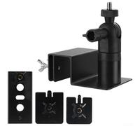 Caswynlife Soporte de montaje en panel solar ajustable de acero inoxidable | Soporte de cámara de seguridad para Arlo para eufy Ring Vigilancia al aire libre Resistente a la intemperie Multi Ángulo