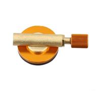 Caswynlife Válvula de interruptor de estufa de gas, Para cilindro de gas tipo tornillo, Pieza de repuesto de aleación de aluminio de cobre, Para Camping Senderismo BBQ