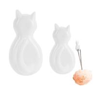 Çat all Hïook - Percha adhesiva de 10 Cm, dibujos animados Kitty ook | Gancho montado en todo sin taladrar para ropa, toallas, sombreros, dormitorio, baño, cocina, entrada, lavadero, Bure