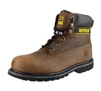 CAT Caterpillar Holton Safety Boot Brown UK 10 Brown