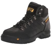 CAT erpillar Hombres Zapatos de dedo de acero Zapatos de seguridad de cuero Negro Talla, piel negra, 44 EU