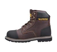 CAT Safety Footwear Powerplant S3 - Botas para hombre, Brown, 41 EU