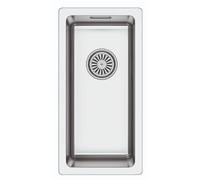 Cata CB 18 40 R15 - Fregadero 1 Cubeta Bajo Encimera Mueble de 30 Cm Acero Inoxidable