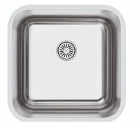 Cata CB 40-40 - Fregadero 1 Cubeta Bajo Encimera Mueble de 50Cm Acero Inoxidable