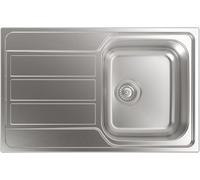Cata CDL-1 EI - Fregadero Reversible sobre encimera Mueble de 45 cm Acero Inoxidable