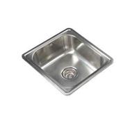 Cata CSS 1 - Fregadero De Cocina Acero 50 Cm 1 Cubeta 0 Escurridor