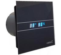 Cata E-100 ventilador con panel decorativo negro 00900602