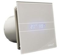 Cata E-100 ventilador con panel decorativo plata 00900600